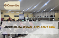 Convite - Retorno dos trabalhos legislativo de 2026