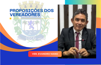 Requerimento do ver. Evandro solicita instalação de redutor de velocidade na Rua Floriano Peixoto