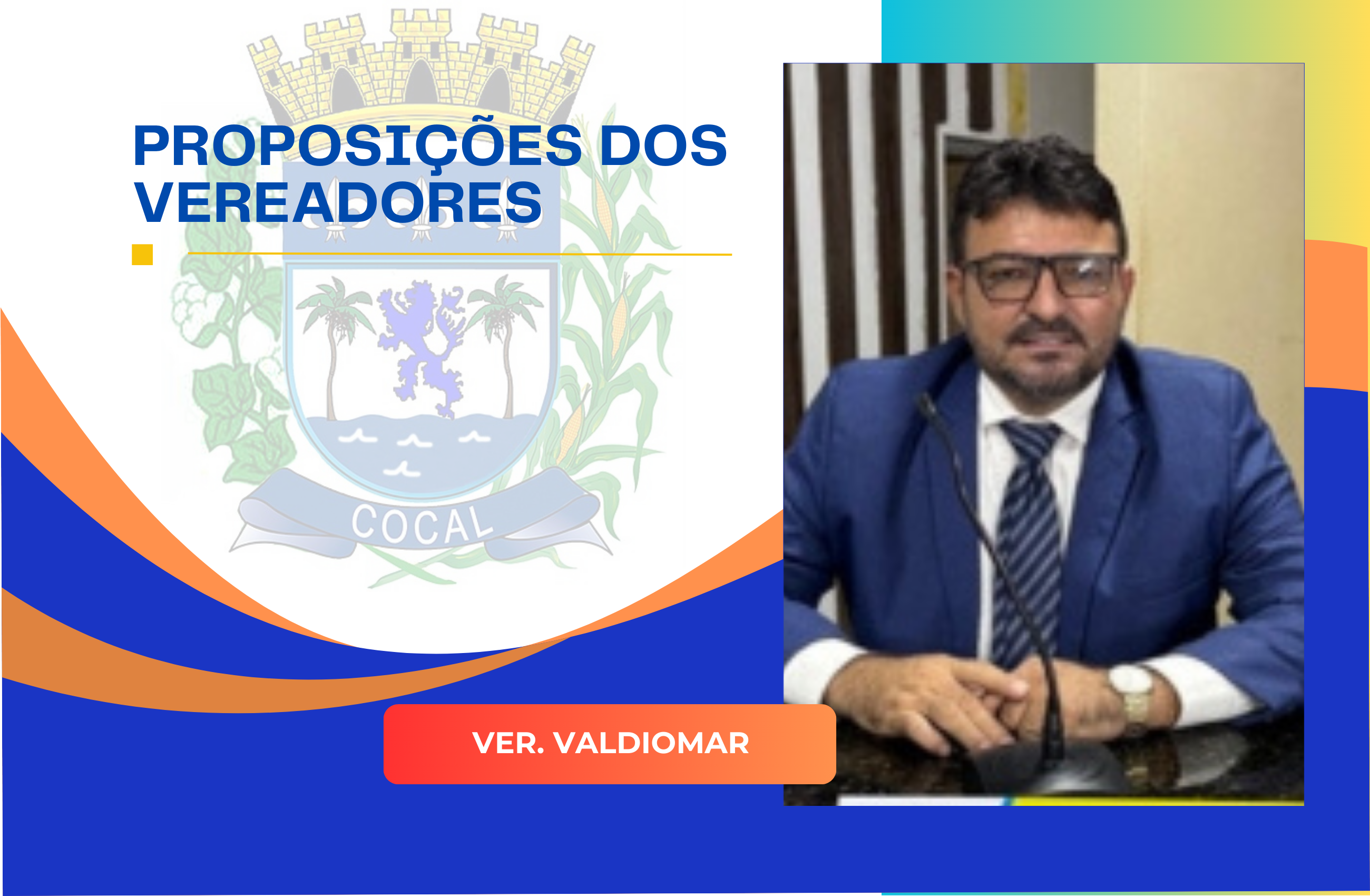Vereador Valdiomar solicita instalação de quebra-molas em frente às escolas da zona urbana